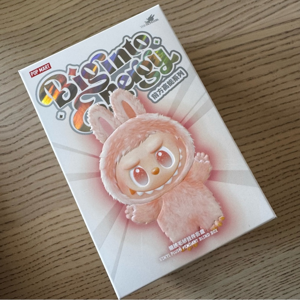 Big Into Energy labubu blind box